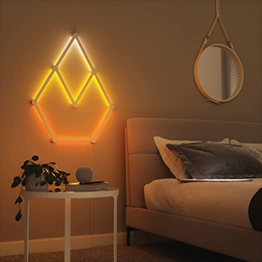 Nanoleaf Lines Starter Kit Pack of 9 | NL59-K-0002LW-9PK-UK from Nanoleaf - DID Electrical (7671870423228)