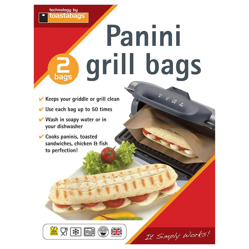 Toastabags Panini Grill Bag - Pack of 2 | 671632 from Toastabags - DID Electrical