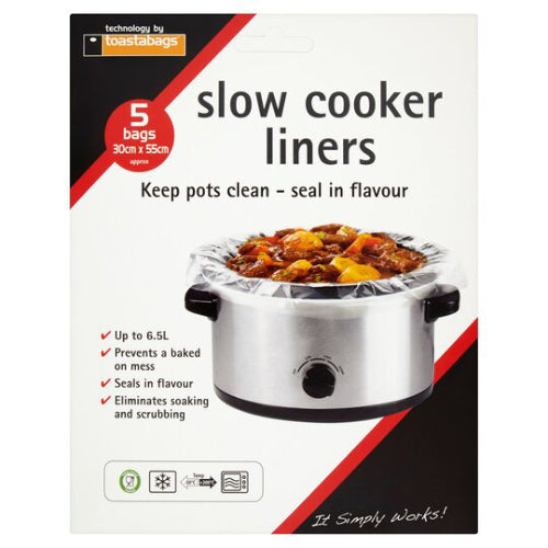 Toastabags Slow Cooker Liners - 5 Pack | 671946 from Toastabags - DID Electrical