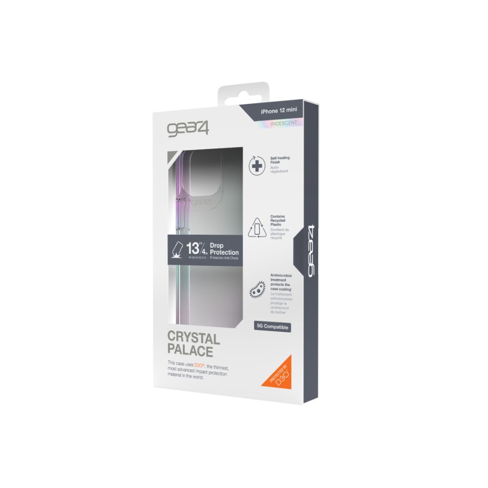 Gear4 Crystal Palace Case for iPhone 12 Mini - Iridescent | 702006032 (7671579869372)