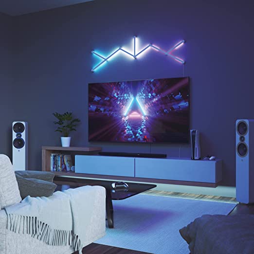 Nanoleaf Lines Starter Kit Pack of 9 | NL59-K-0002LW-9PK-UK from Nanoleaf - DID Electrical (7671870423228)