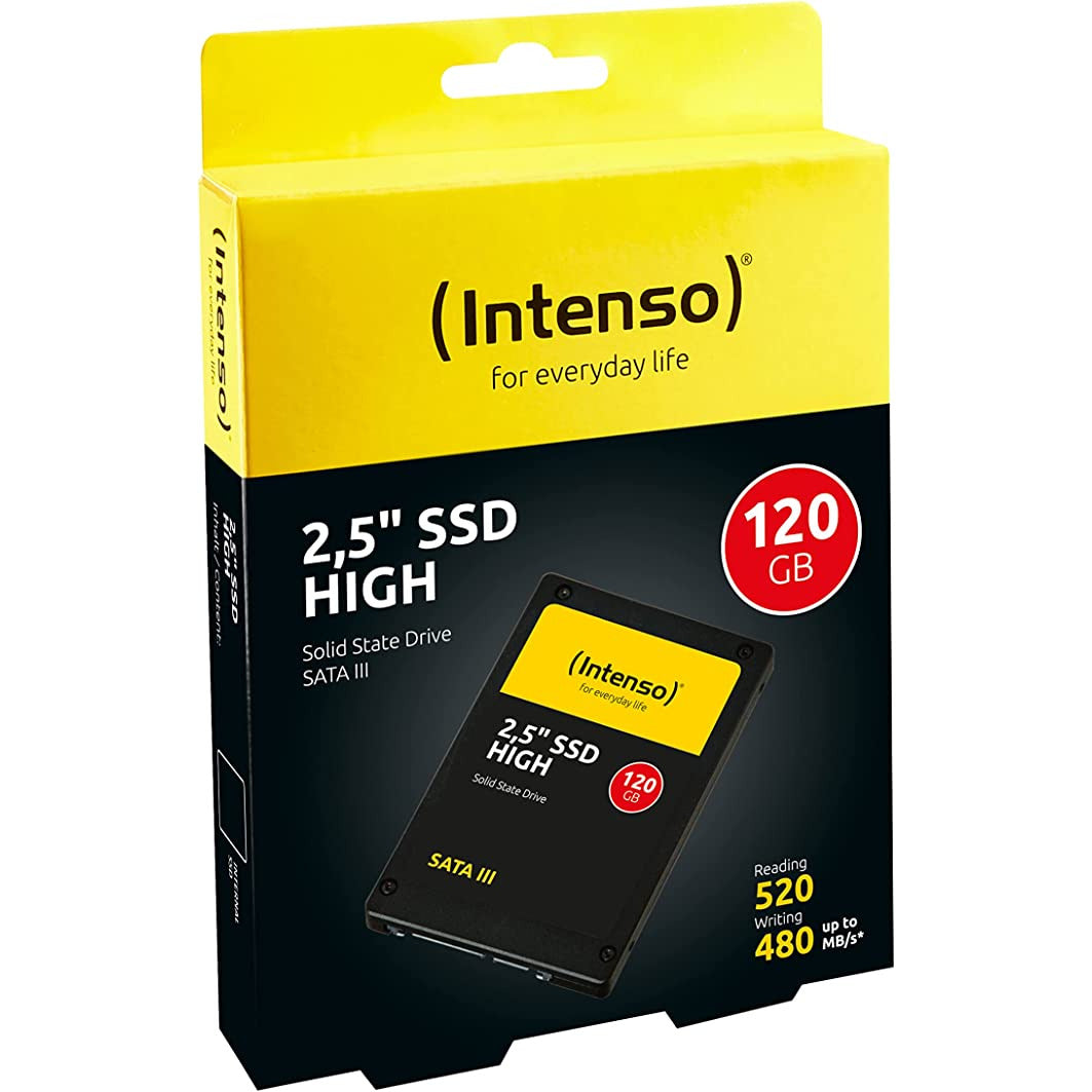 Intenso 2.5&quot; 120GB SATA III Internal Solid State Drive - Black | 3813430 from Intenso - DID Electrical