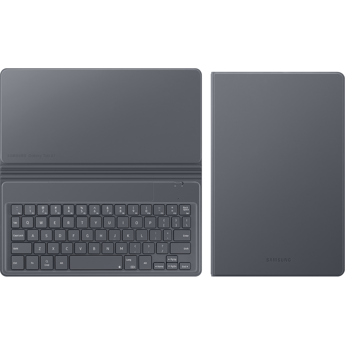 Samsung Book Cover Keyboard for Galaxy Tab A7 - Grey | 7288 from Samsung - DID Electrical