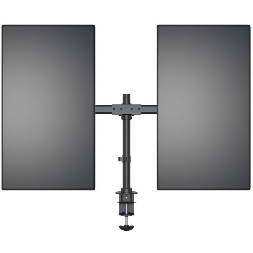 Multibrackets M Deskmount Basic Dual Mounting Kit for LCD Display - Black | 7350073733309 (7671507026108)