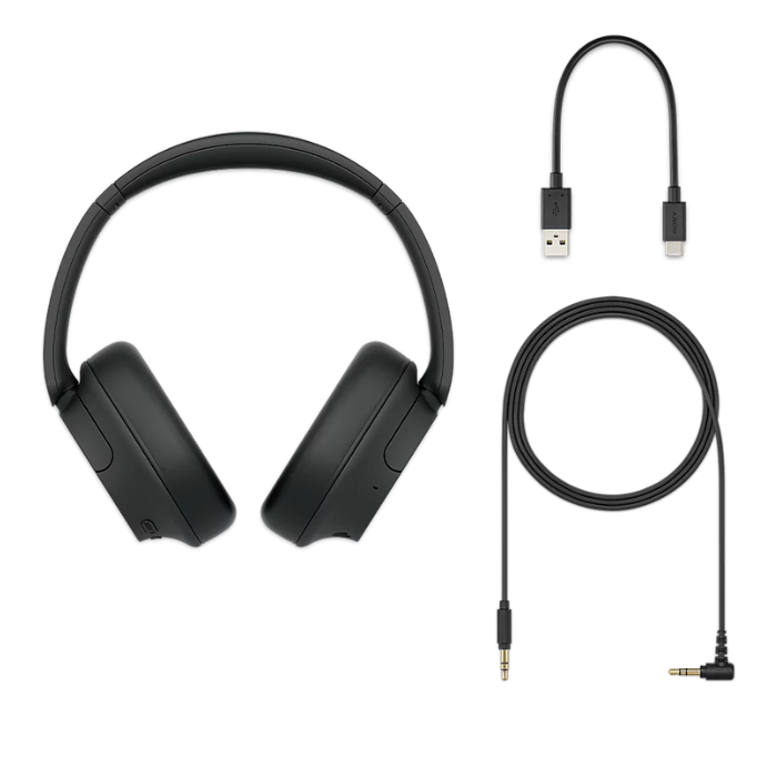 Sony Over-Ear Noise Cancelling Wireless Bluetooth Headphones - Black | WHCH720NBCE7 from Sony - DID Electrical