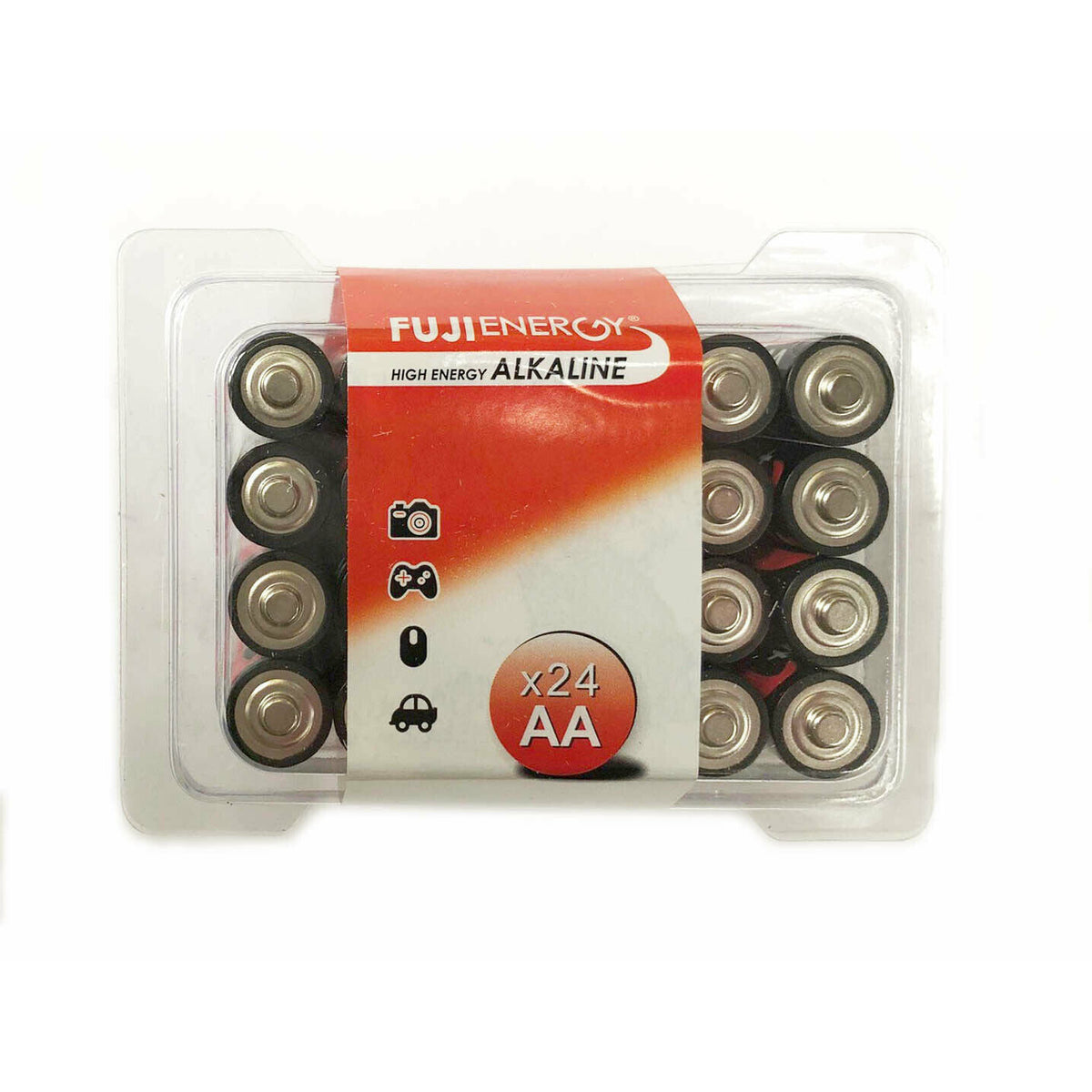 FujiEnergy 1.5V AA High Energy Alkaline Batteries - Pack of 24 | 815880 (7643182039228)