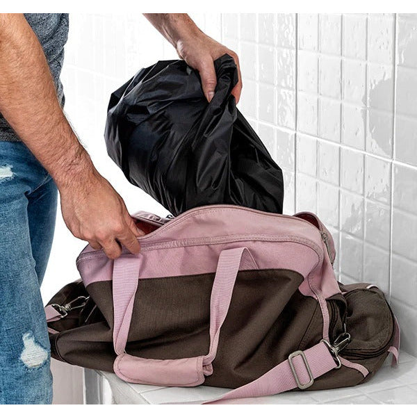 Innovagoods Sport Fitness 2-in-1 Gym Bag &amp; Changing Room Mat - Light Grey &amp; Black | 816407 from Innovagoods - DID Electrical