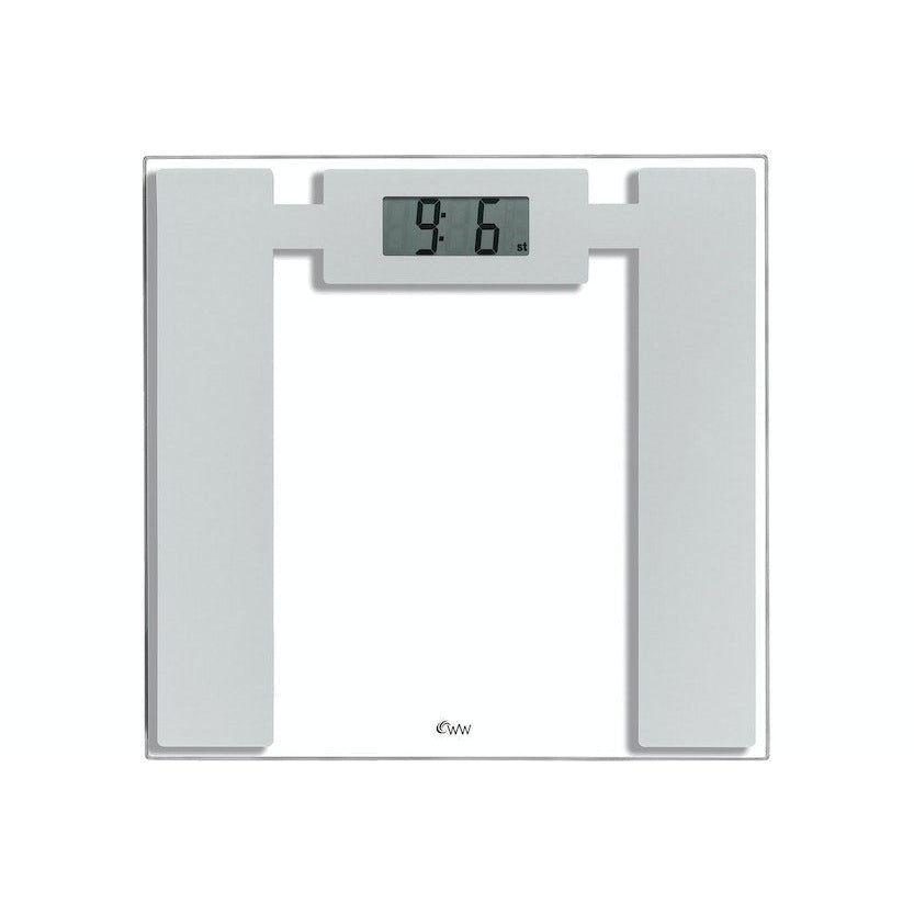 Weight Watchers Ultra Slim Glass Electronic Scale - Silver | 8950NU from Weight Watchers - DID Electrical
