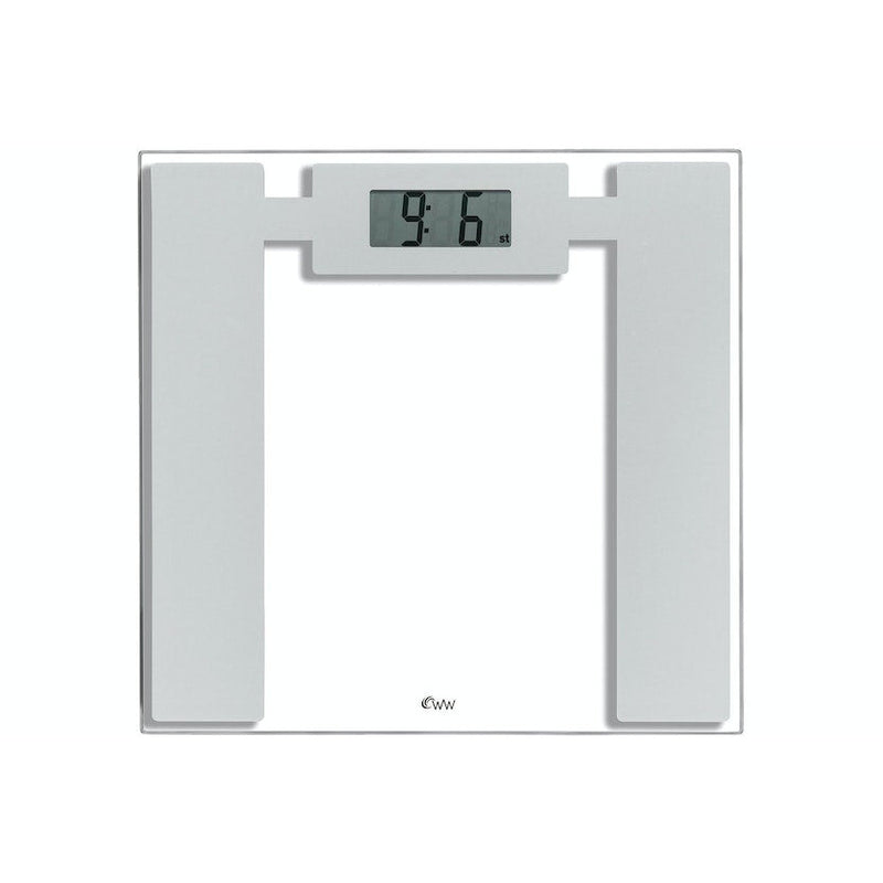 Weight Watchers Ultra Slim Glass Electronic Scale - Silver | 8950NU from Weight Watchers - DID Electrical