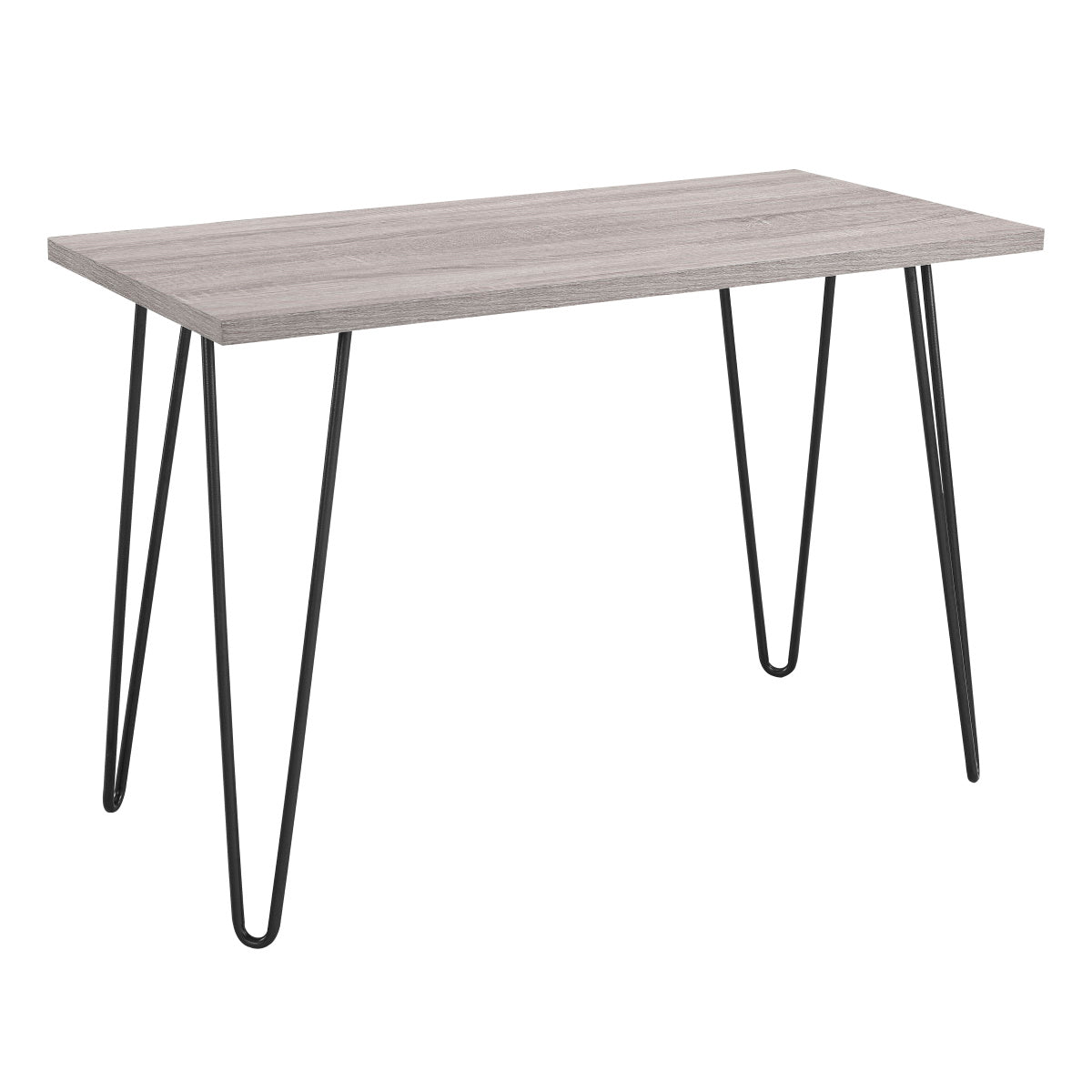 Home Owen Retro Distressed Home Office Desk - Grey Oak | 9851296PCOMUK from Dorel Home - DID Electrical
