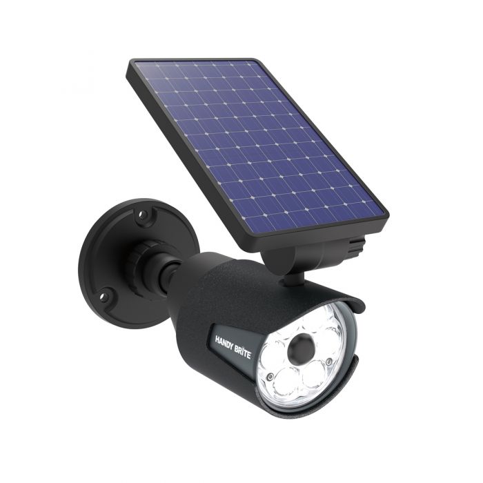 JML Handy Brite Solar Powered LED Spotlight - Black | A001534 (7594142367932)