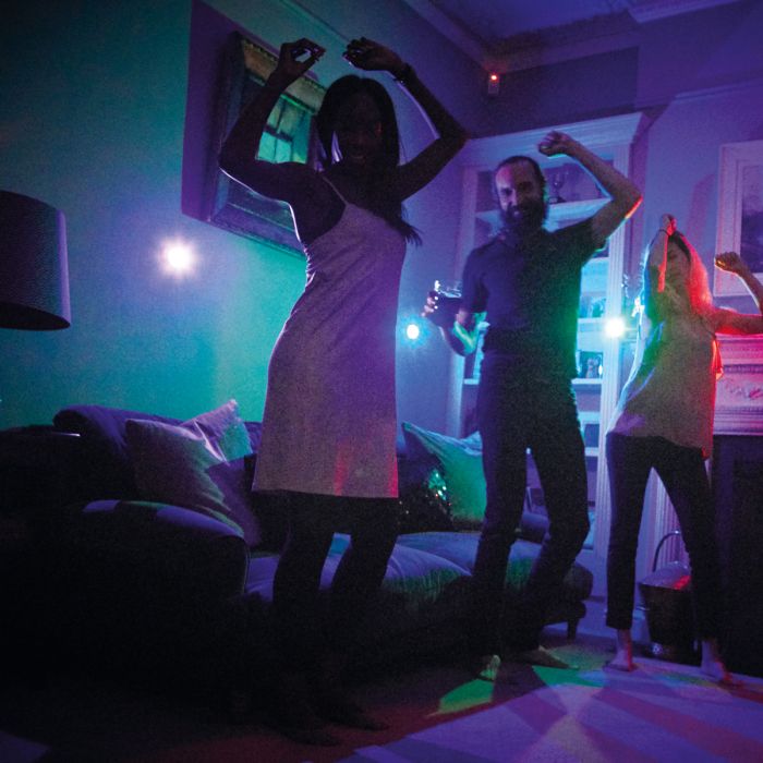 JML Mood Magic Beat Sound-responsive Remote-controlled Wireless LED Lights - Pack of 4 | A001884 from JML - DID Electrical