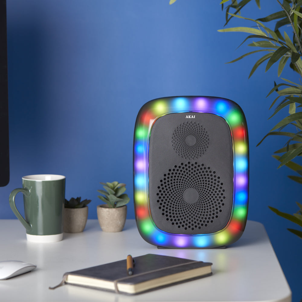 Akai 10W Portable Bluetooth Party Speaker - Black | A58198 from Akai - DID Electrical