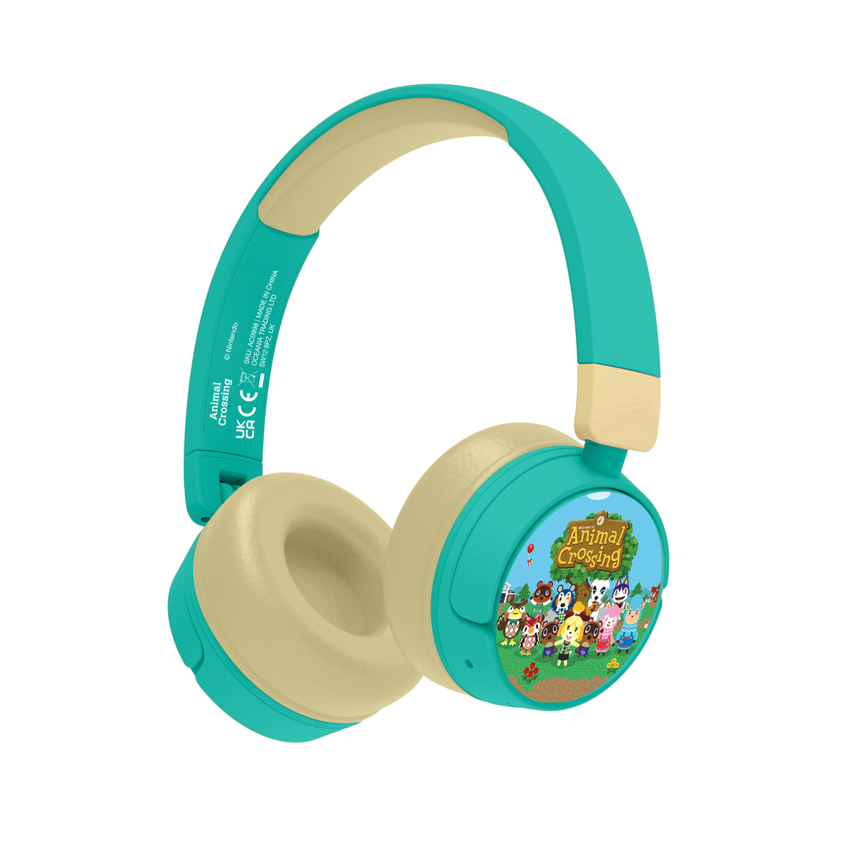 OTL Nintendo Animal Crossing Kids Over-Ear Wireless Headphone | AC0998 from OTL - DID Electrical