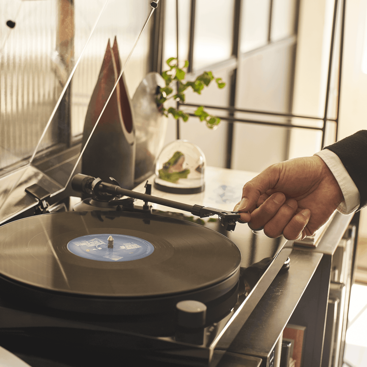 Audio Technica Fully Manual Belt-Drive Turntable - Piano Black | ATLPW50PB (7548263235772)