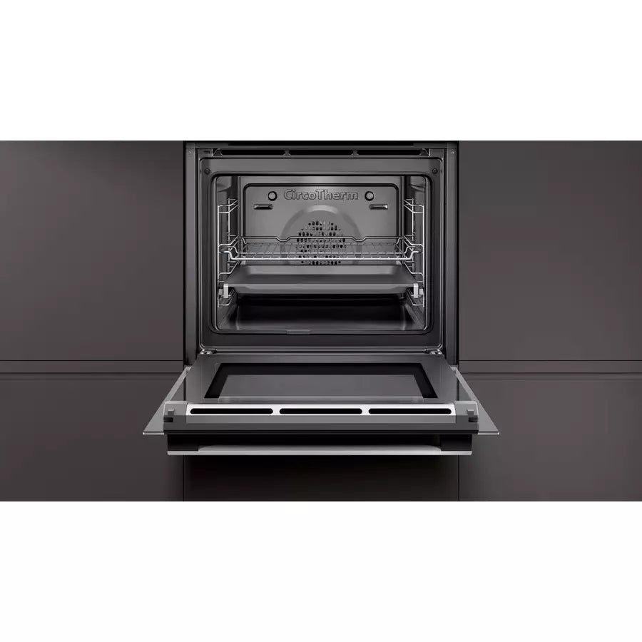 Neff N 50 71L Built-In Electric Oven - Stainless Steel | B2ACH7HN0B from Neff - DID Electrical