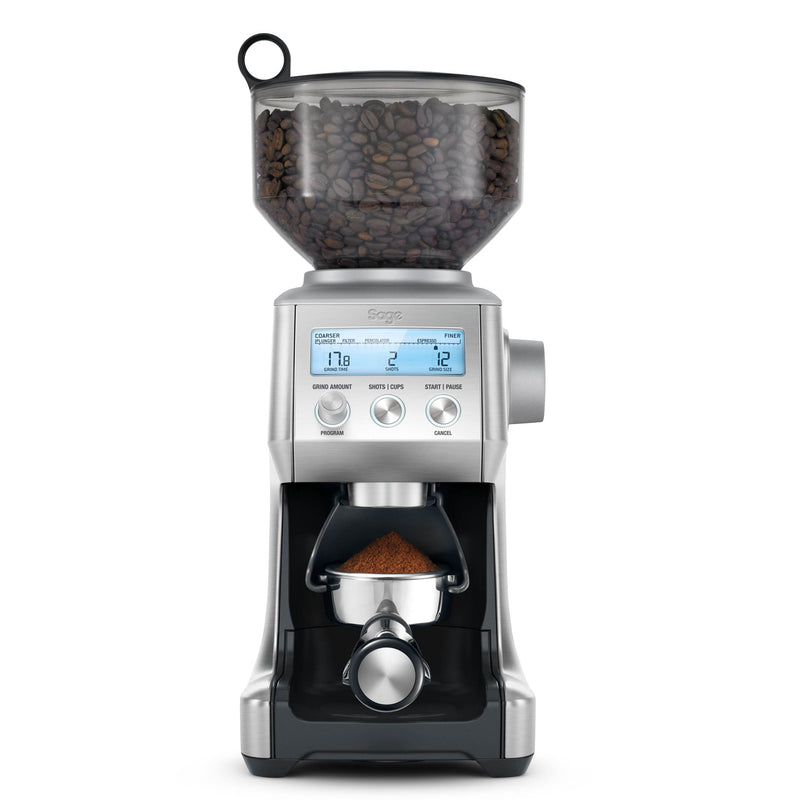 Sage 165W Smart Grinder Pro Coffee Grinder - Brushed Stainless Steel | BCG820BSSUK (7565772947644)