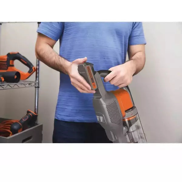Black &amp; Decker PowerSeries Extreme Cordless Vacuum Cleaner - Metallic Orange | BHFEV182C2-GB from Black &amp; Decker - DID Electrical