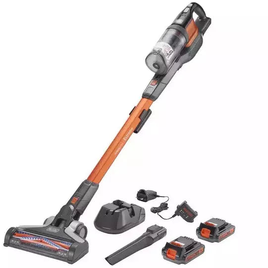 Black & Decker PowerSeries Extreme Cordless Vacuum Cleaner - Metallic Orange | BHFEV182C2-GB from Black & Decker - DID Electrical