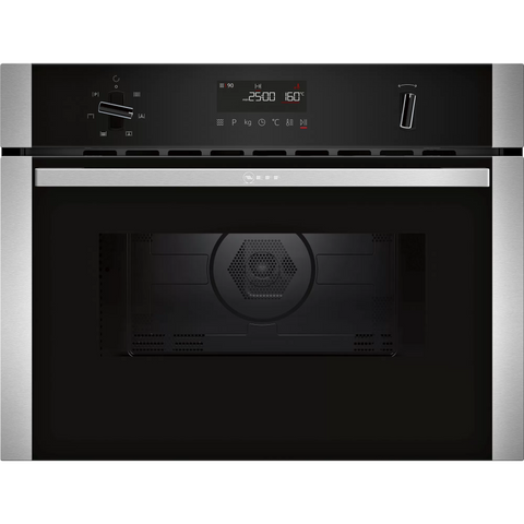 Neff N 50 44L Built-In Combi Microwave Oven- Stainless Steel | C1AMG84N0B
