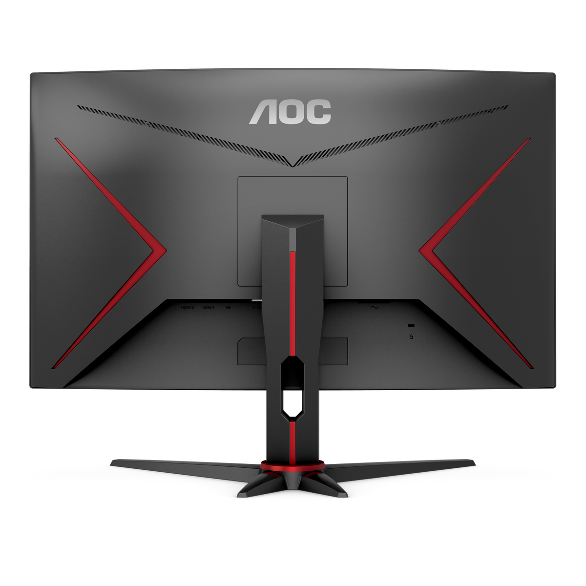 AOC 27" FHD Curved Gaming Monitor - Black & Red | C27G2ZE/BK from AOC - DID Electrical