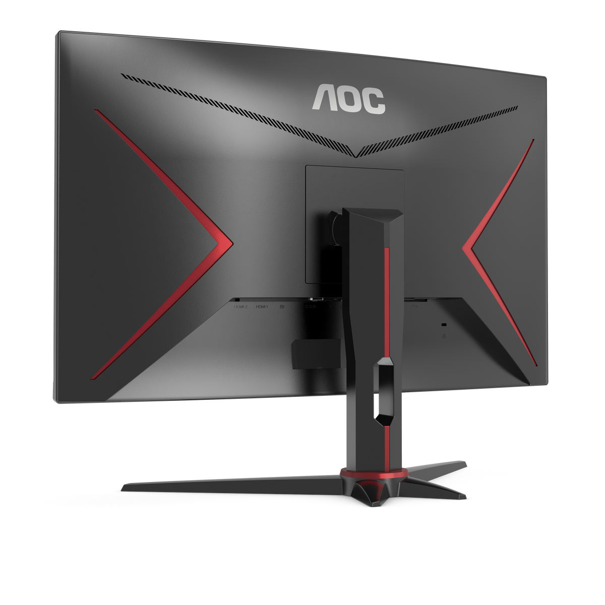 AOC 27&quot; FHD Curved Gaming Monitor - Black &amp; Red | C27G2ZE/BK from AOC - DID Electrical