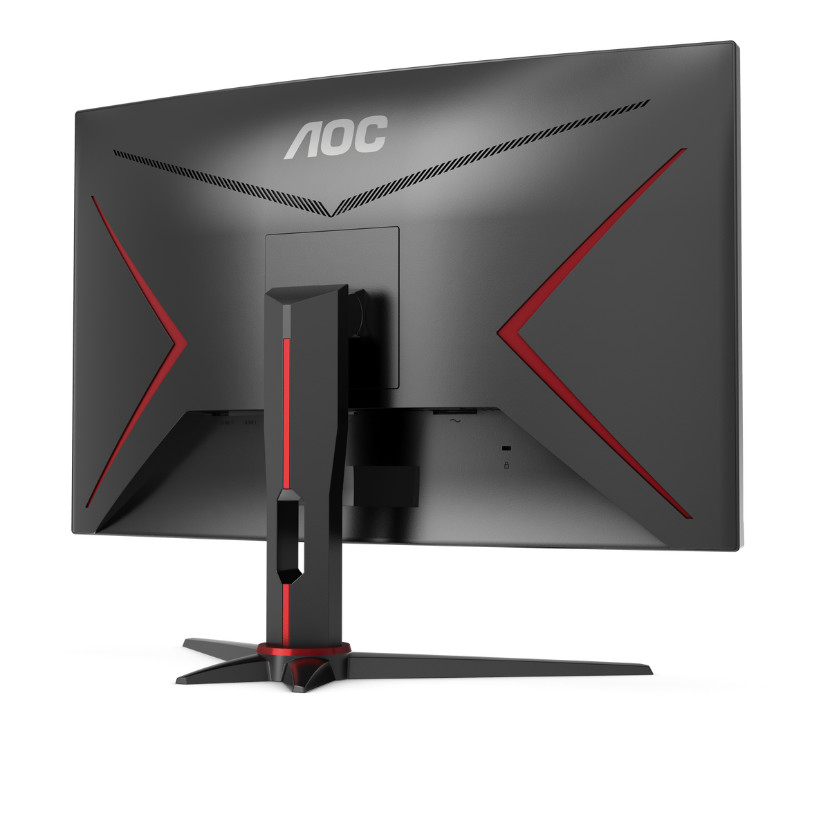 AOC 27" FHD Curved Gaming Monitor - Black & Red | C27G2ZE/BK from AOC - DID Electrical