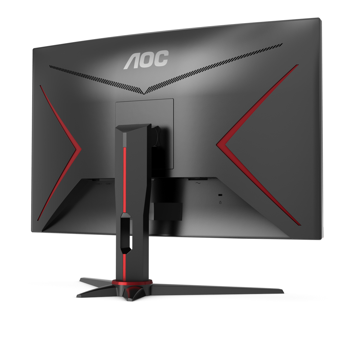 AOC 27&quot; FHD Curved Gaming Monitor - Black &amp; Red | C27G2ZE/BK from AOC - DID Electrical