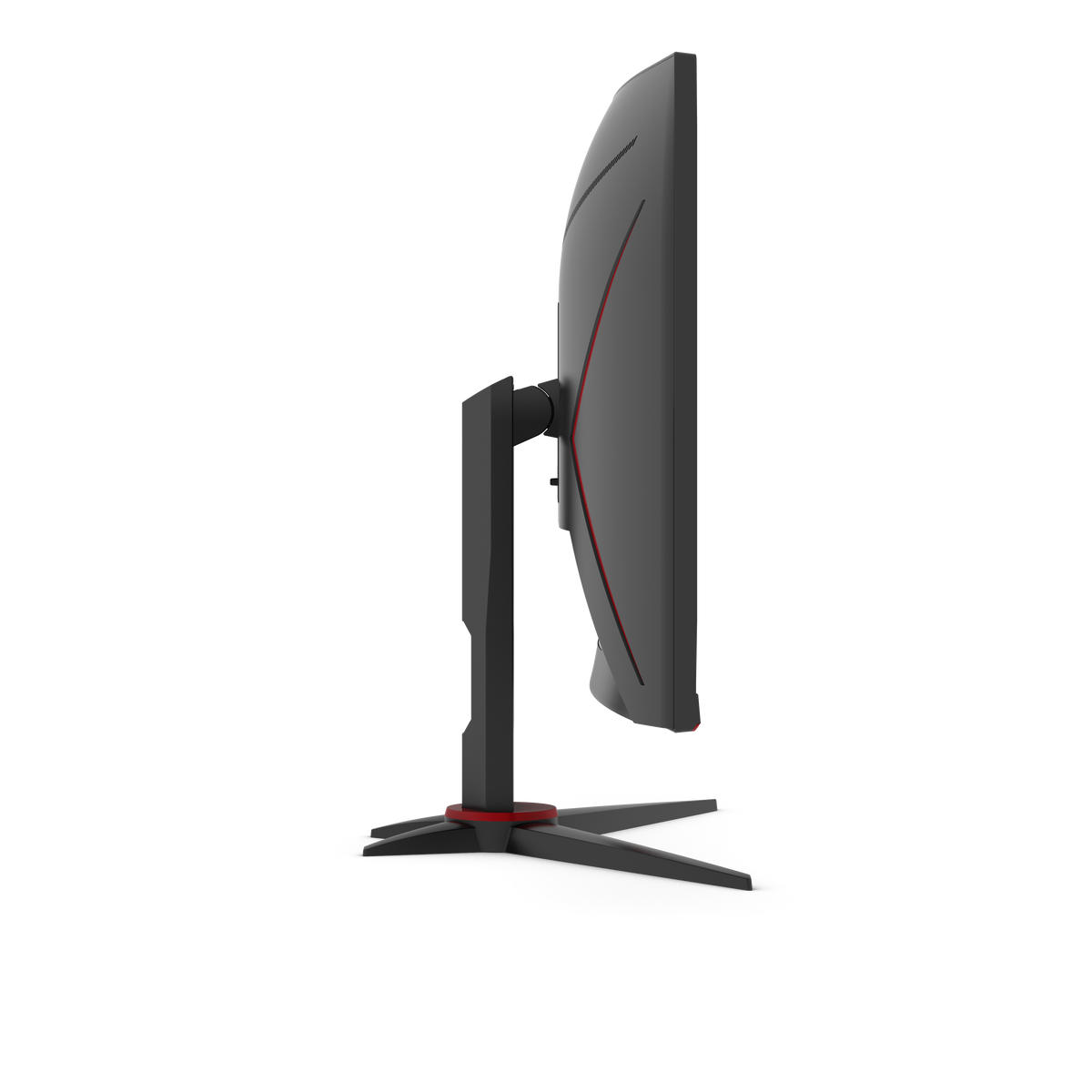 AOC 27" FHD Curved Gaming Monitor - Black & Red | C27G2ZE/BK from AOC - DID Electrical