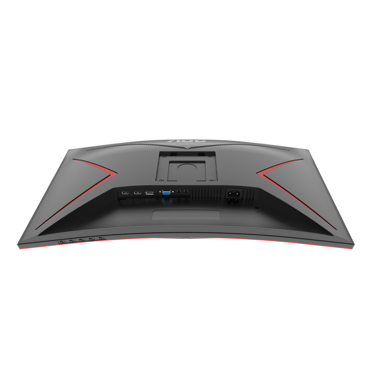 AOC 27" FHD Curved Gaming Monitor - Black & Red | C27G2ZE/BK from AOC - DID Electrical