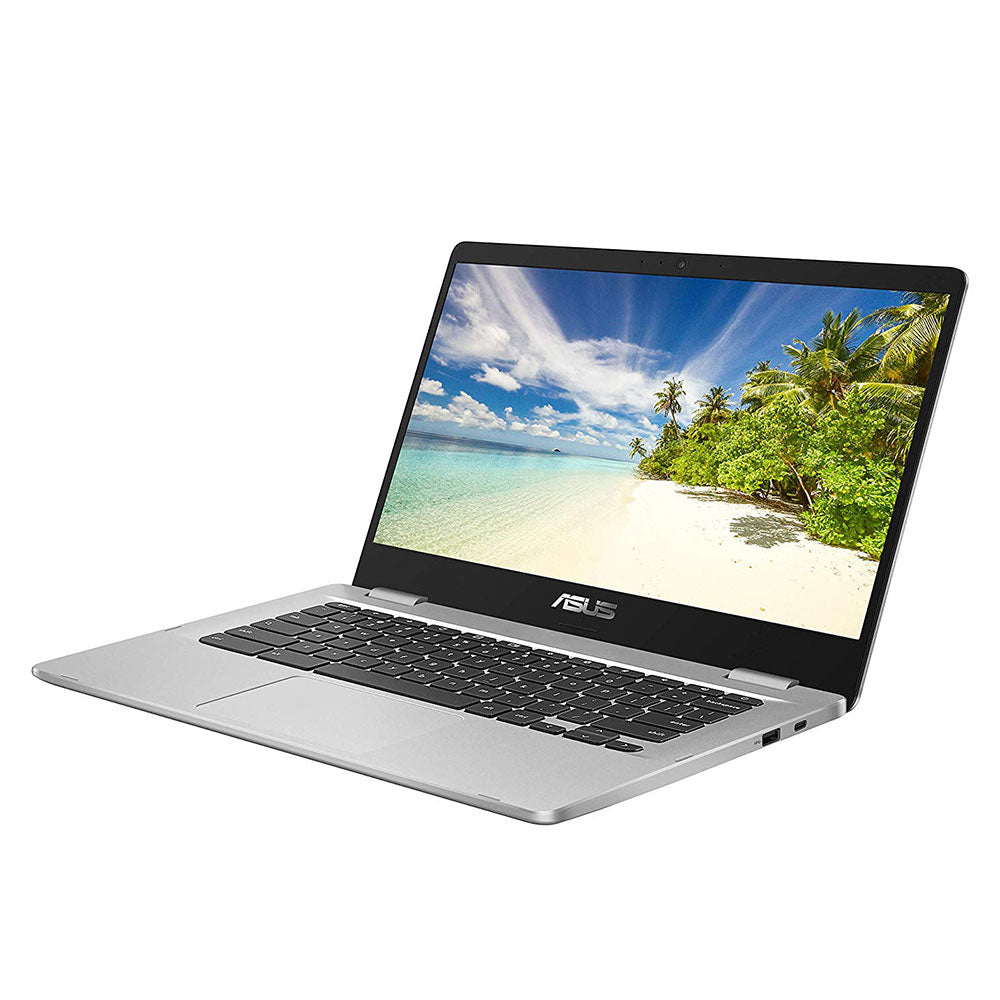 Open Boxed/Ex-Display - Asus Chromebook 14" Intel Celeron N3350 4GB/32GB Laptop - Silver | C423NA-BV0078 from Asus - DID Electrical