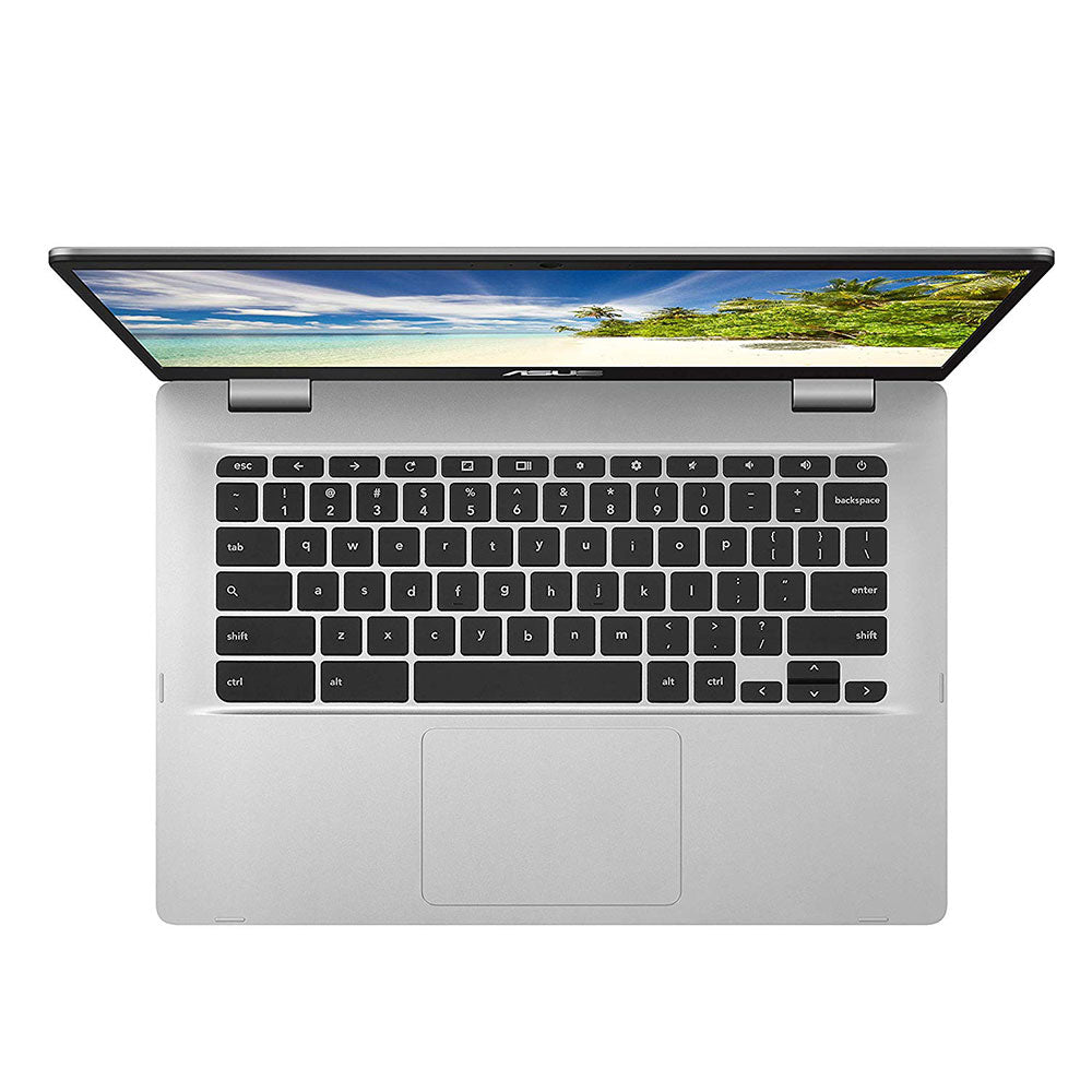 Open Boxed/Ex-Display - Asus Chromebook 14" Intel Celeron N3350 4GB/32GB Laptop - Silver | C423NA-BV0078 from Asus - DID Electrical