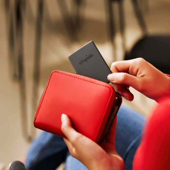 Chipolo Card Spot Bluetooth Tracker - Almost Black | CH-C21R-GY-R-EN from Chipolo - DID Electrical