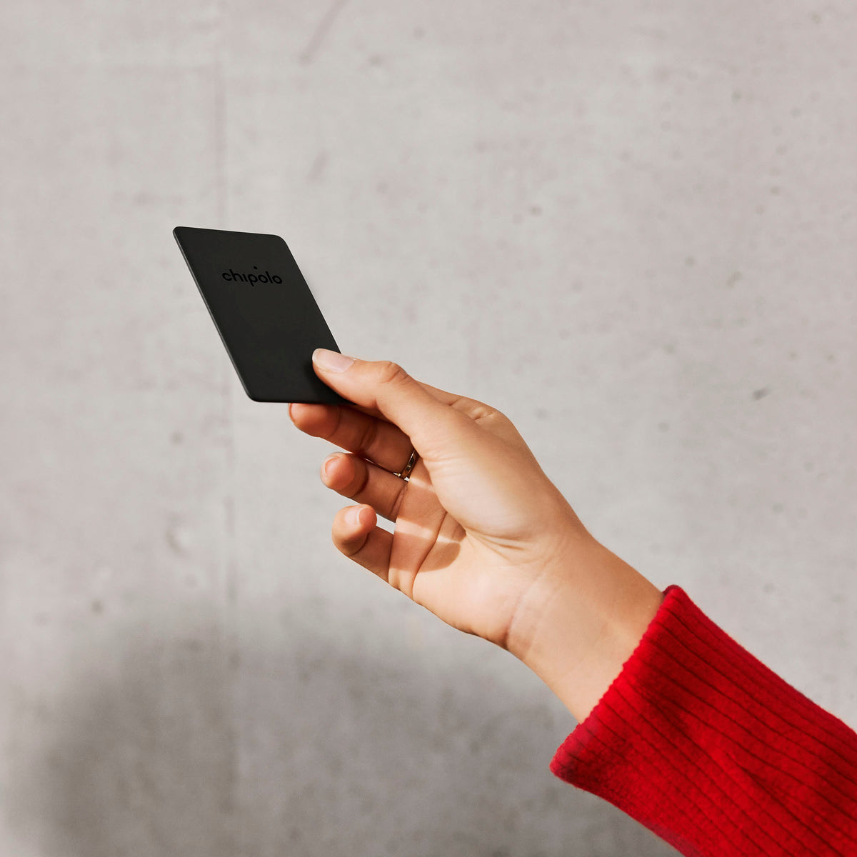 Chipolo Card Spot Bluetooth Tracker - Almost Black | CH-C21R-GY-R-EN from Chipolo - DID Electrical