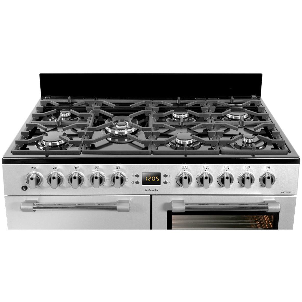 Leisure Cookmaster 100CM Dual Fuel Range Cooker - Silver | CK100F232S (7666673451196)