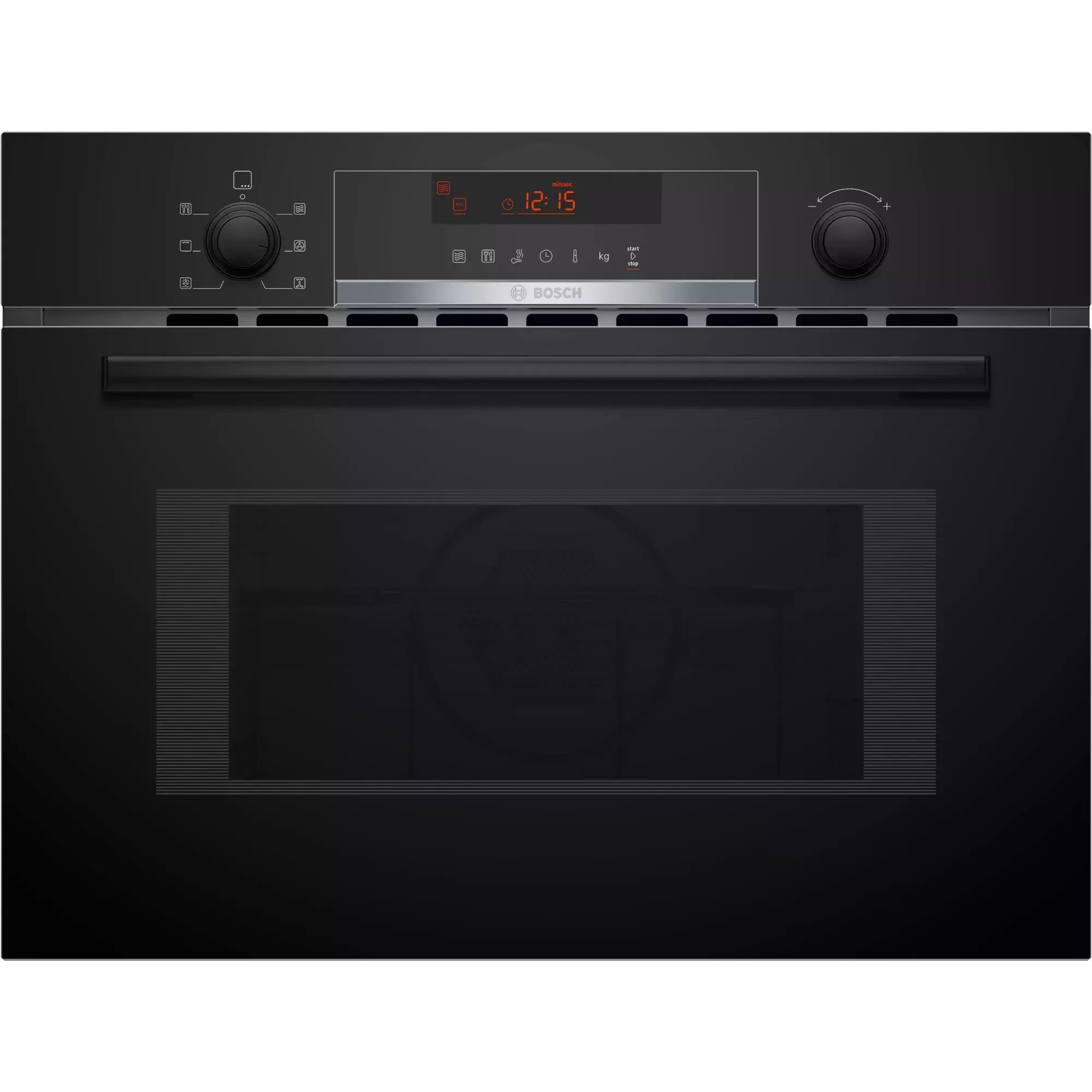 Bosch Series 4 44L Built-In Combi Microwave Oven - Black | CMA583MB0B from Bosch - DID Electrical