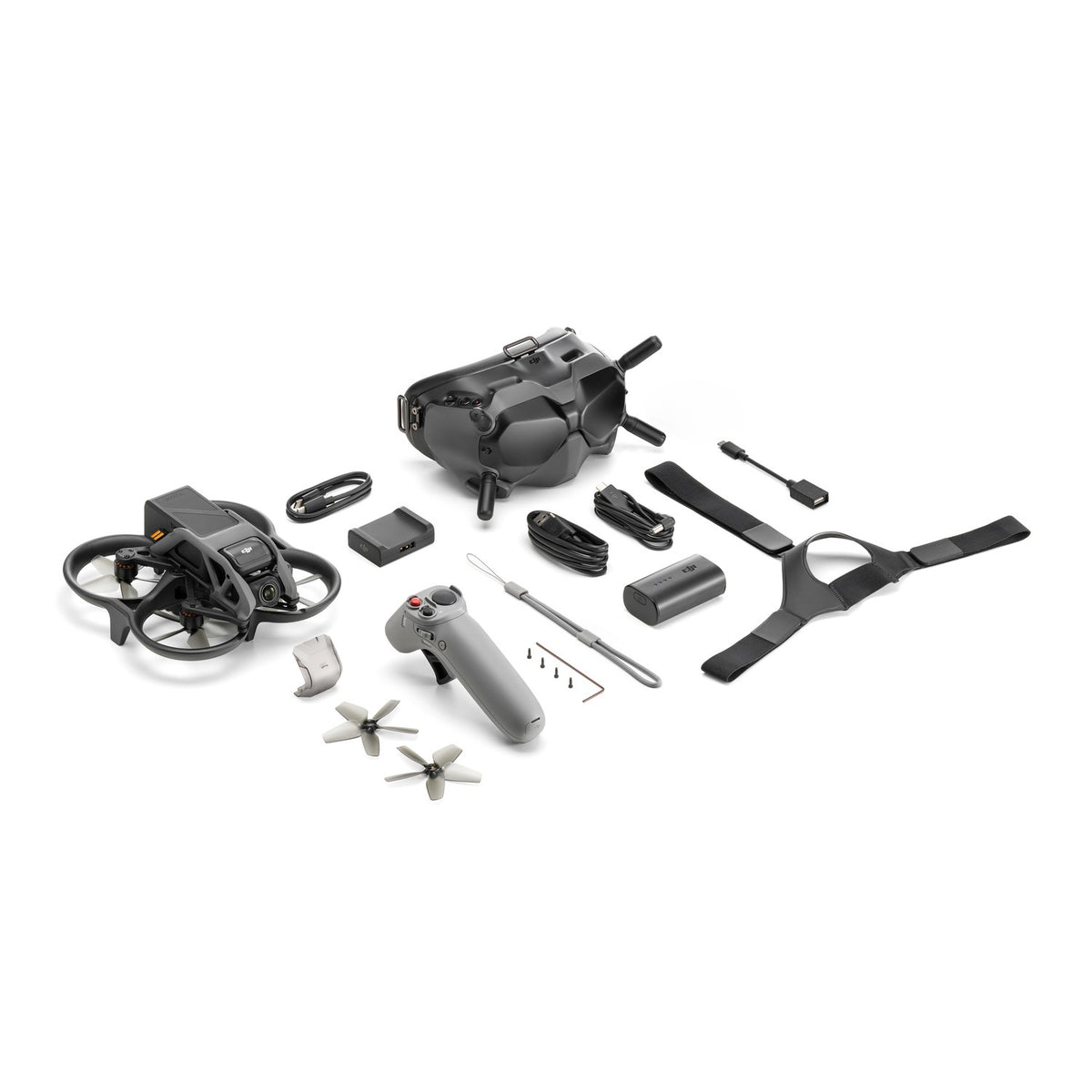DJI Avata Fly Smart Combo Drone with FPV Goggles V2 - Black | CP.FP.00000064.01 from DJI - DID Electrical