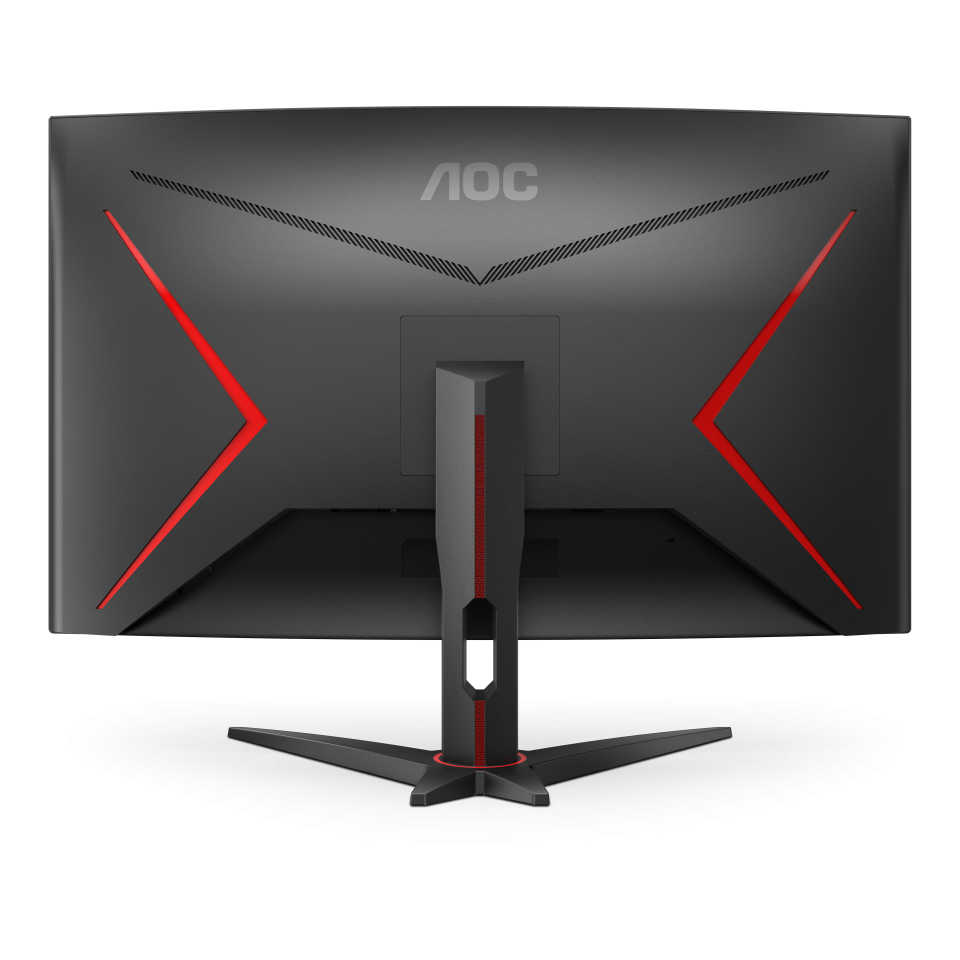 AOC 31.5&quot; QHD LCD Curved Gaming Monitor - Black &amp; Red | CQ32G2SE/BK from AOC - DID Electrical