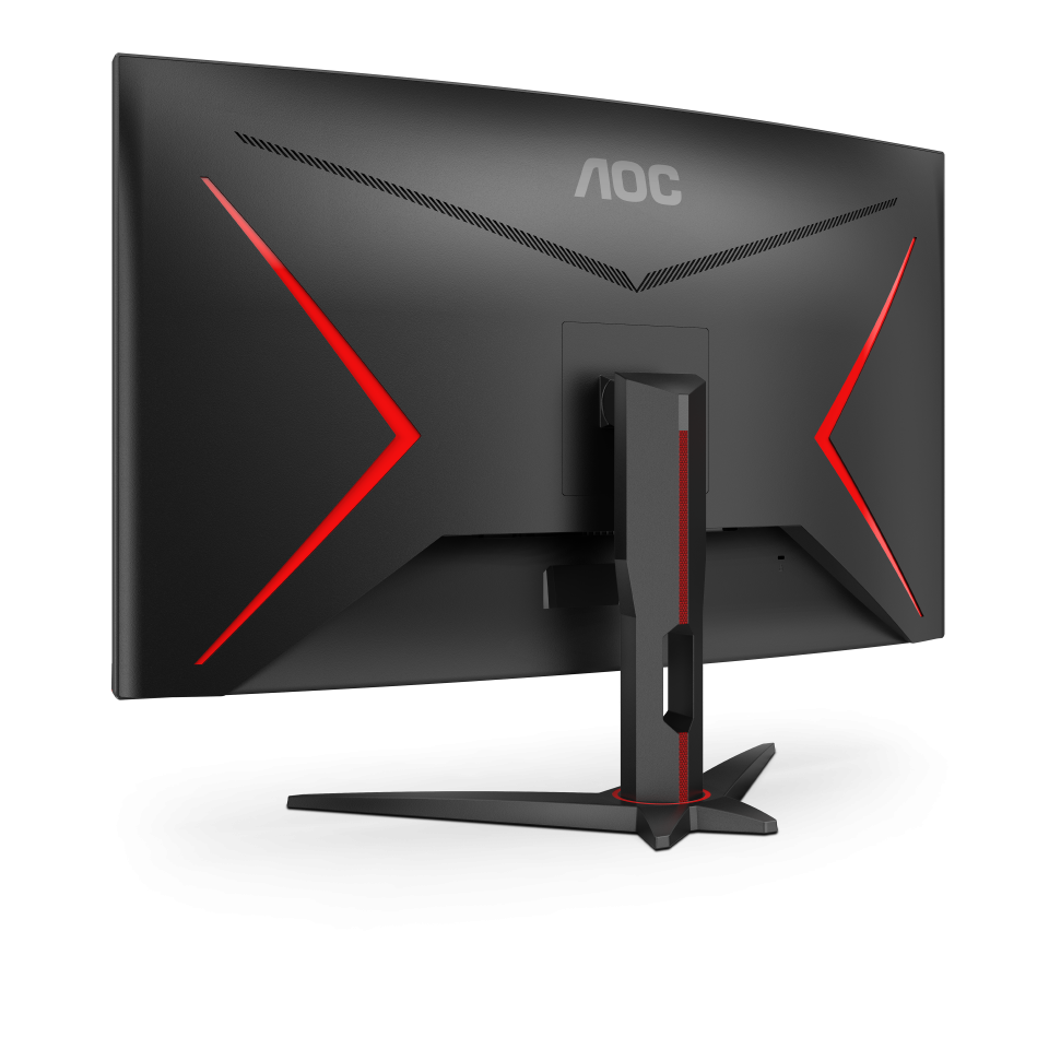 AOC 31.5&quot; QHD LCD Curved Gaming Monitor - Black &amp; Red | CQ32G2SE/BK from AOC - DID Electrical