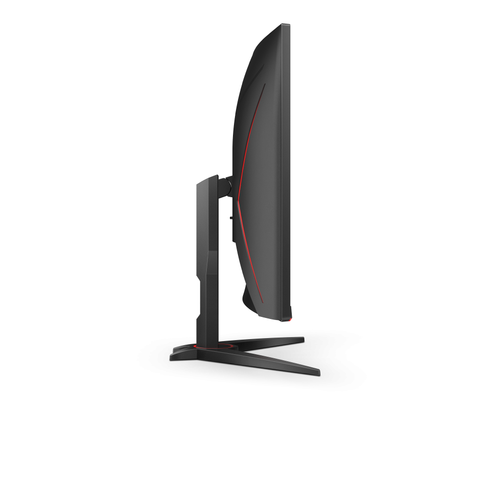 AOC 31.5&quot; QHD LCD Curved Gaming Monitor - Black &amp; Red | CQ32G2SE/BK from AOC - DID Electrical