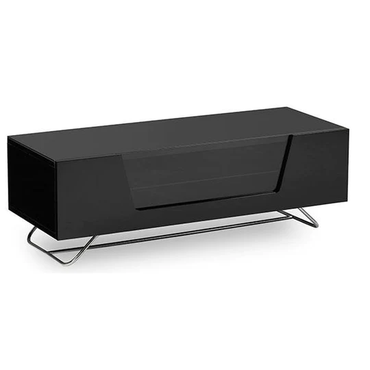 Alphason Chromium 1200mm TV Stand for Up To 60" TV - Black | CRO2-1200CB-BLK (7590110003388)