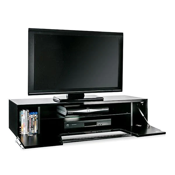 Alphason Chromium 1200mm TV Stand for Up To 60&quot; TV - Black | CRO2-1200CB-BLK (7590110003388)
