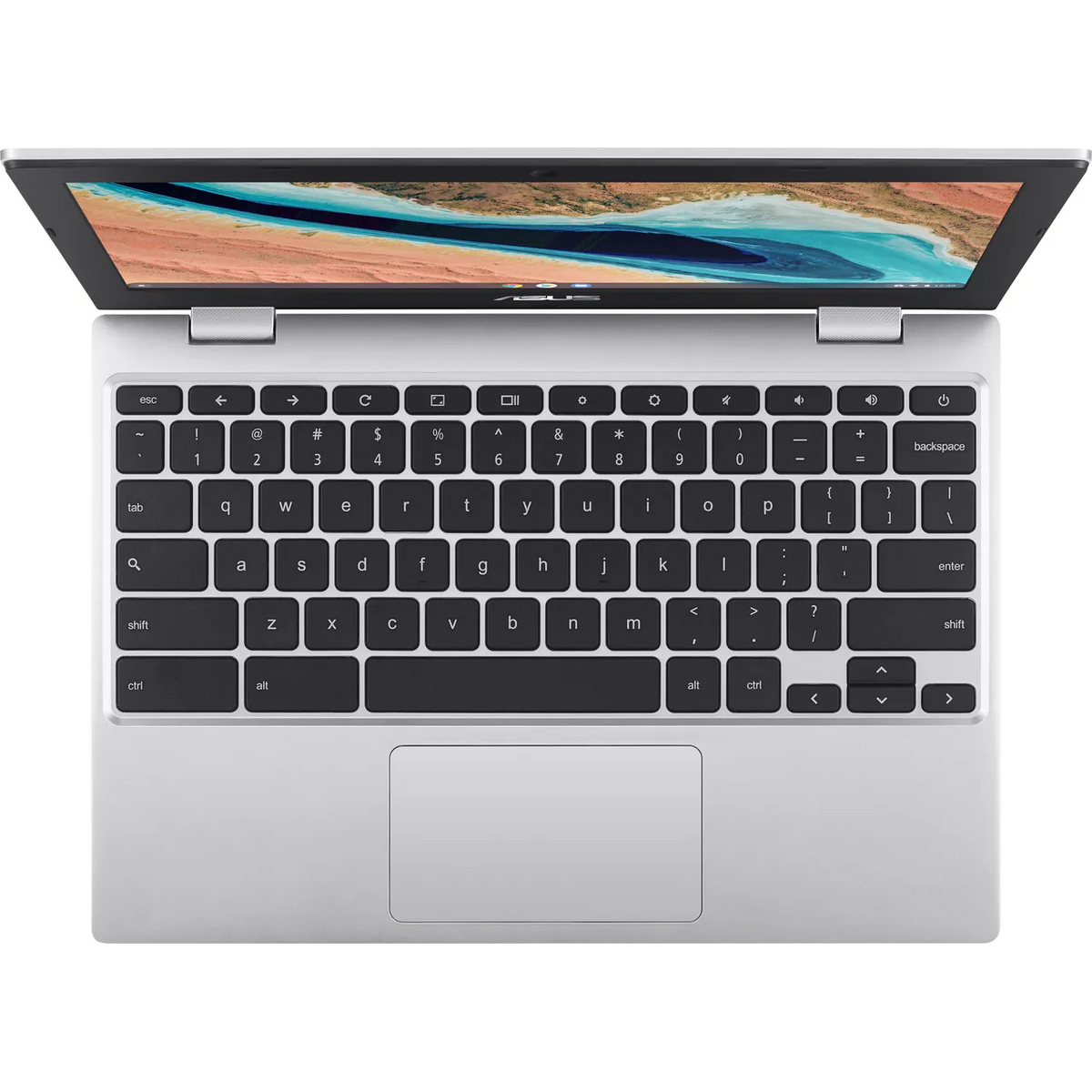 Asus Chromebook CX1101 11.6" HD Intel Celeron N 4GB/64GB Laptop - Silver | CX1101CMA-GJ0009 from Asus - DID Electrical