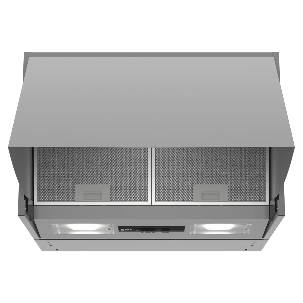 Neff N30 60cm Integrated Cooker Hood - Silver | D61MAC1X0B from Neff - DID Electrical