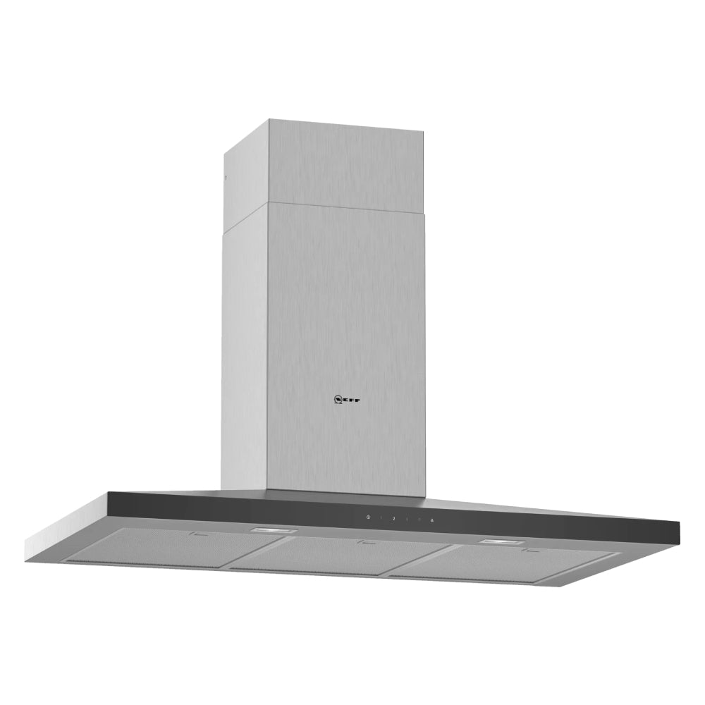 Neff N50 90cm Wall-Mounted Cooker Hood - Stainless Steel | D94QFM1N0B from Neff - DID Electrical