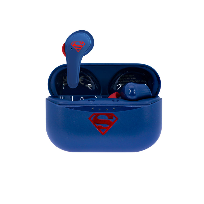 OTL DC Comics Superman TWS In-Ear Wireless Earbuds - Blue | DC0880 from OTL - DID Electrical