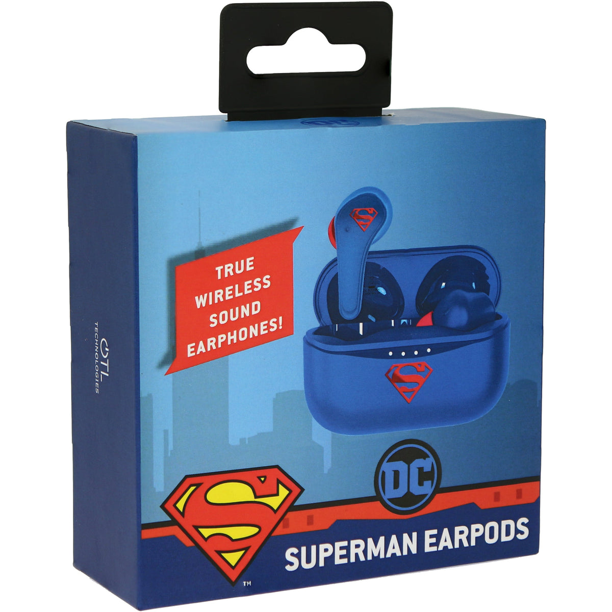 OTL DC Comics Superman TWS In-Ear Wireless Earbuds - Blue | DC0880 from OTL - DID Electrical