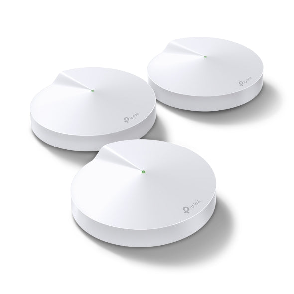TP Link M9 Plus AC2200 Smart Home Mesh Wi-Fi System - Pack of 3 - White | DECOM93PACK from TP Link - DID Electrical