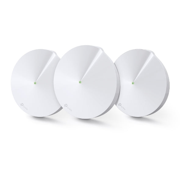 TP Link M9 Plus AC2200 Smart Home Mesh Wi-Fi System - Pack of 3 - White | DECOM93PACK from TP Link - DID Electrical