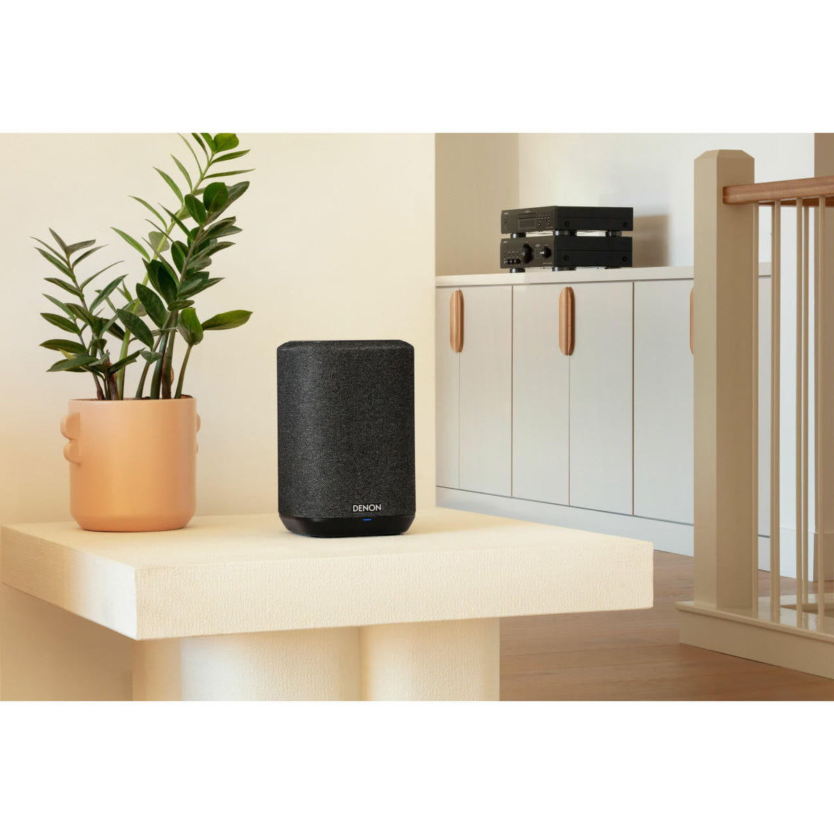 Denon Home 150 Compact Smart Speaker - Black | DENONHOME150BKE2GB from Denon - DID Electrical